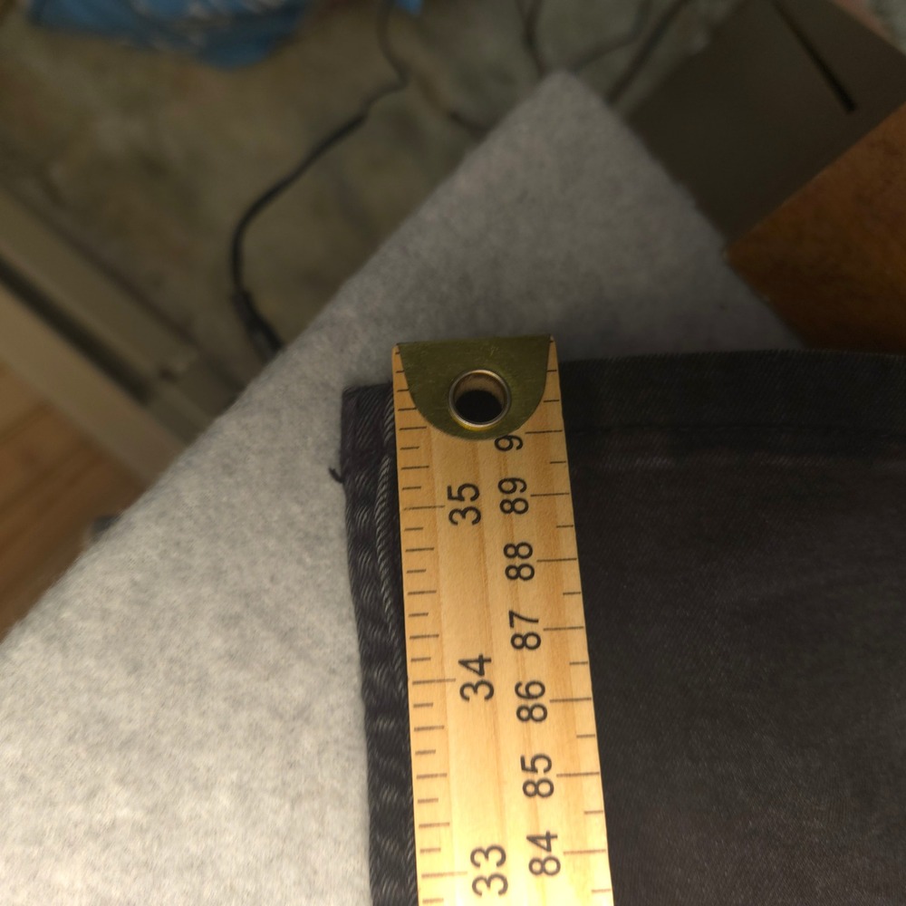 The Perfect Jean NYC Athletic Fit Mens Black Denim Pants‎ 40x36 (Fits 42x36) - Picture 5 of 6